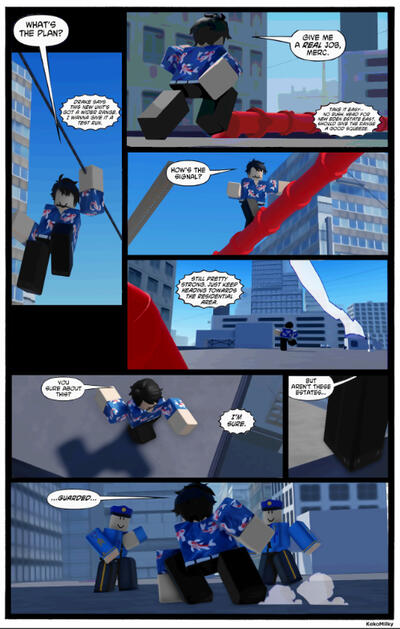 Comic is based from Mirror's Edge Comic